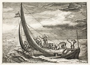Un hombre que carece de fe, ilustración de 